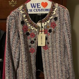 Anthropology detailed blazer